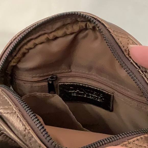 DANIER Leather Bag  crossbody quilted - Picture 12 of 12